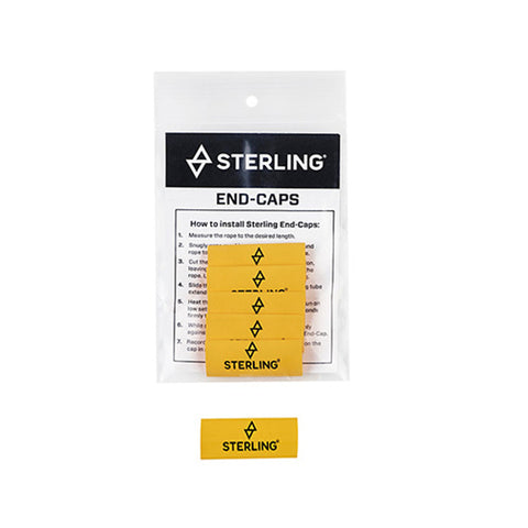 Sterling Rope End Labels 9mm-11mm (x6)